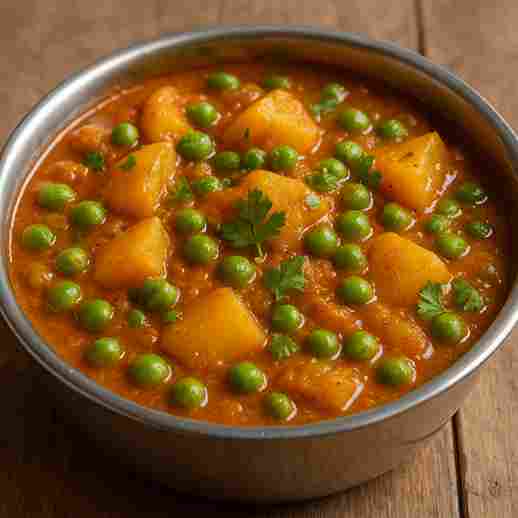 आलू मटर की सब्जी