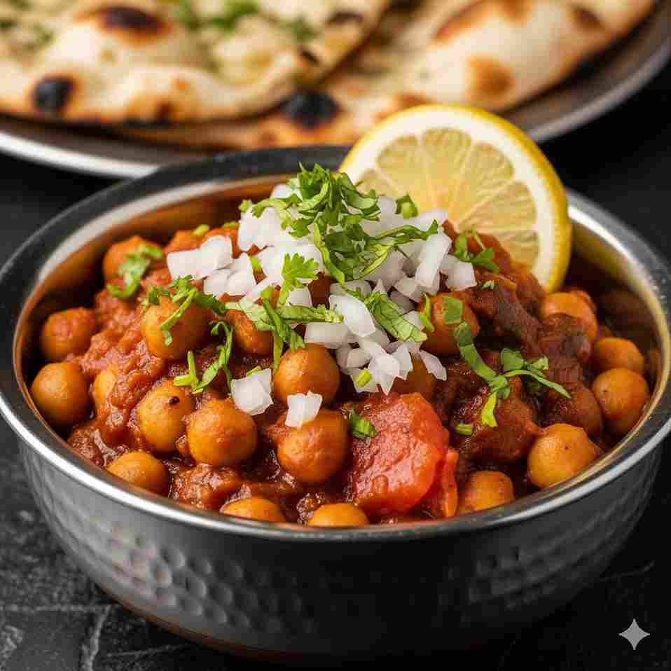 चना मसाला की सब्जी