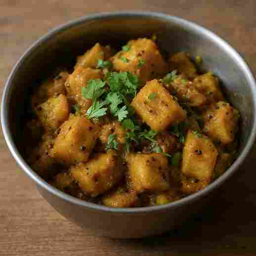 कच्चे केले की सब्जी