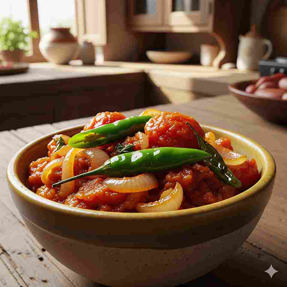 टमाटर प्याज की सब्जी