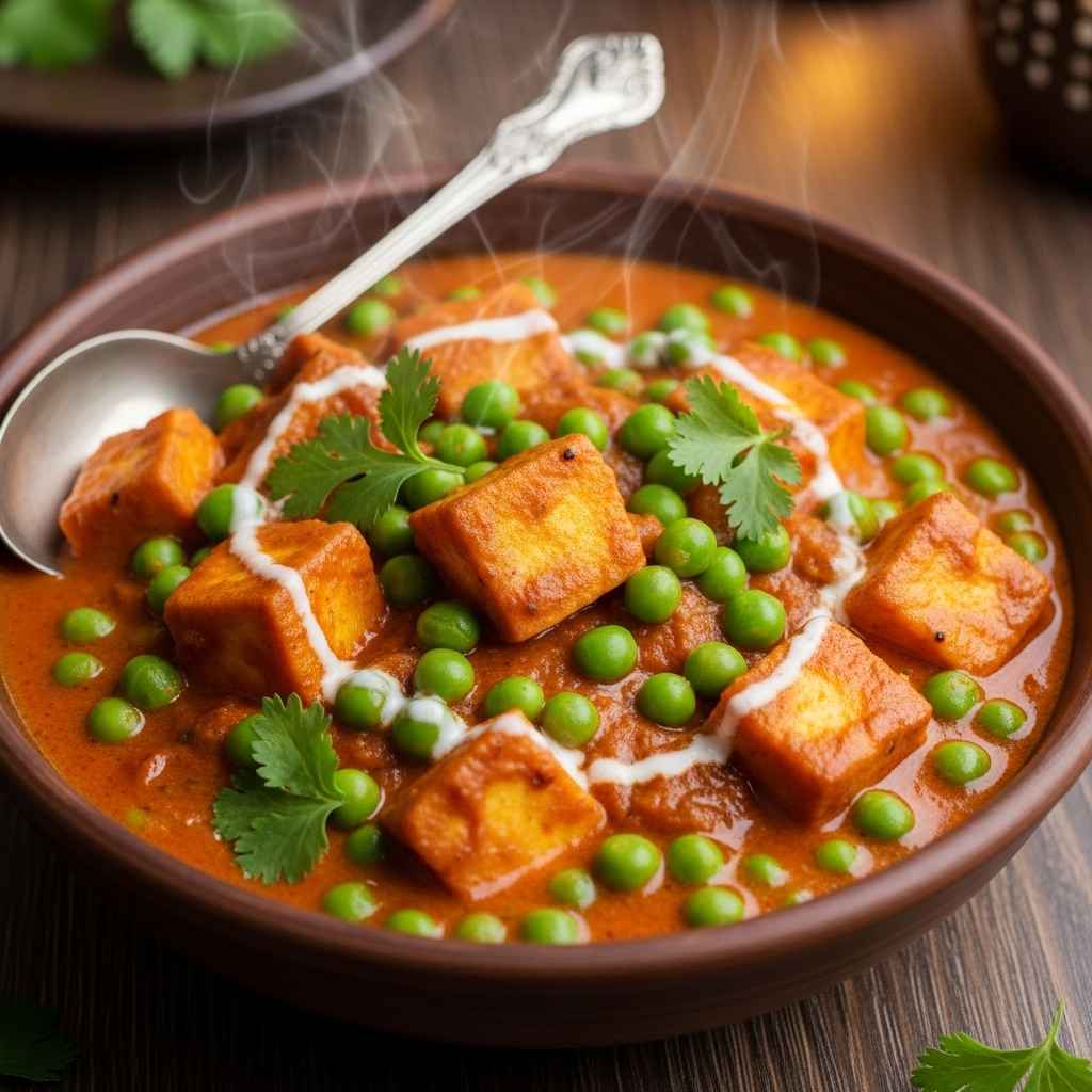 मटर पनीर रेसिपी