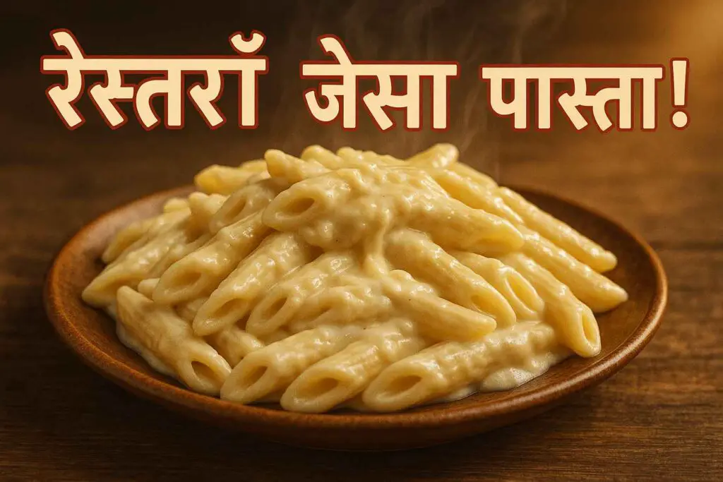 white sauce pasta recipe in hindi